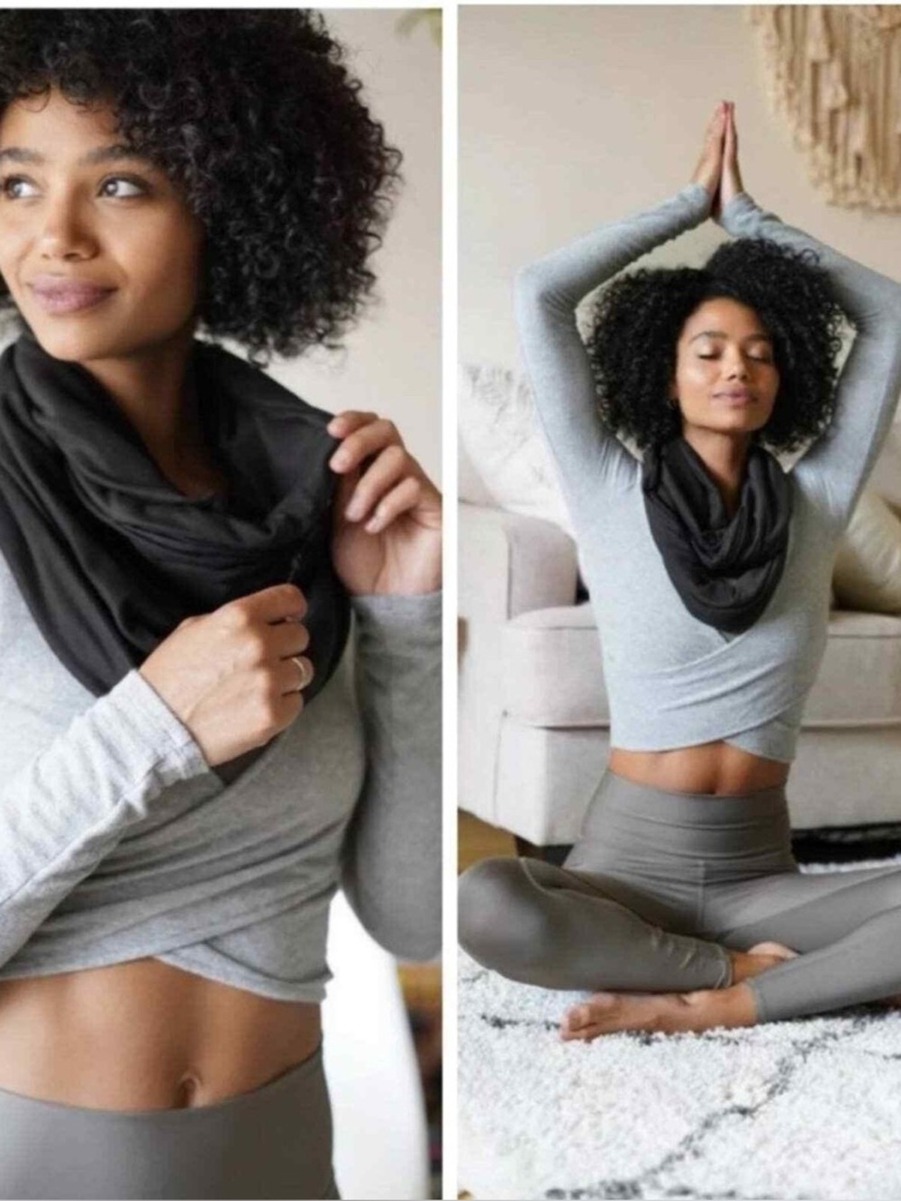 NWT Beyond Yoga Pocket Infinity Scarf O/S